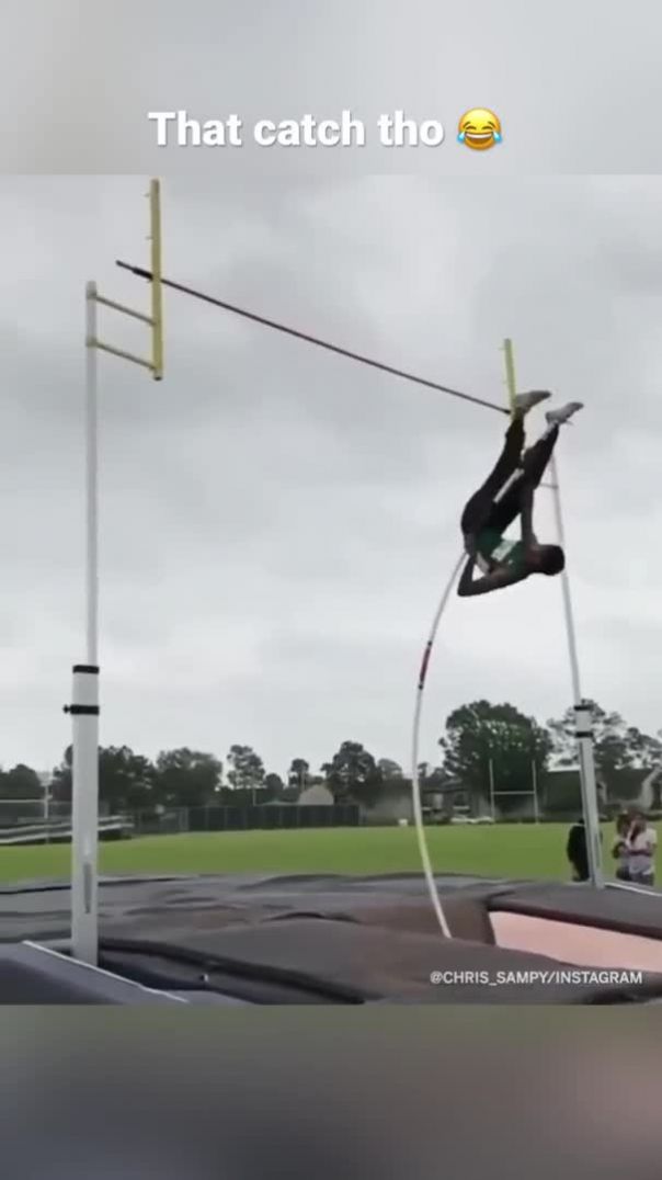 Pole vaulting